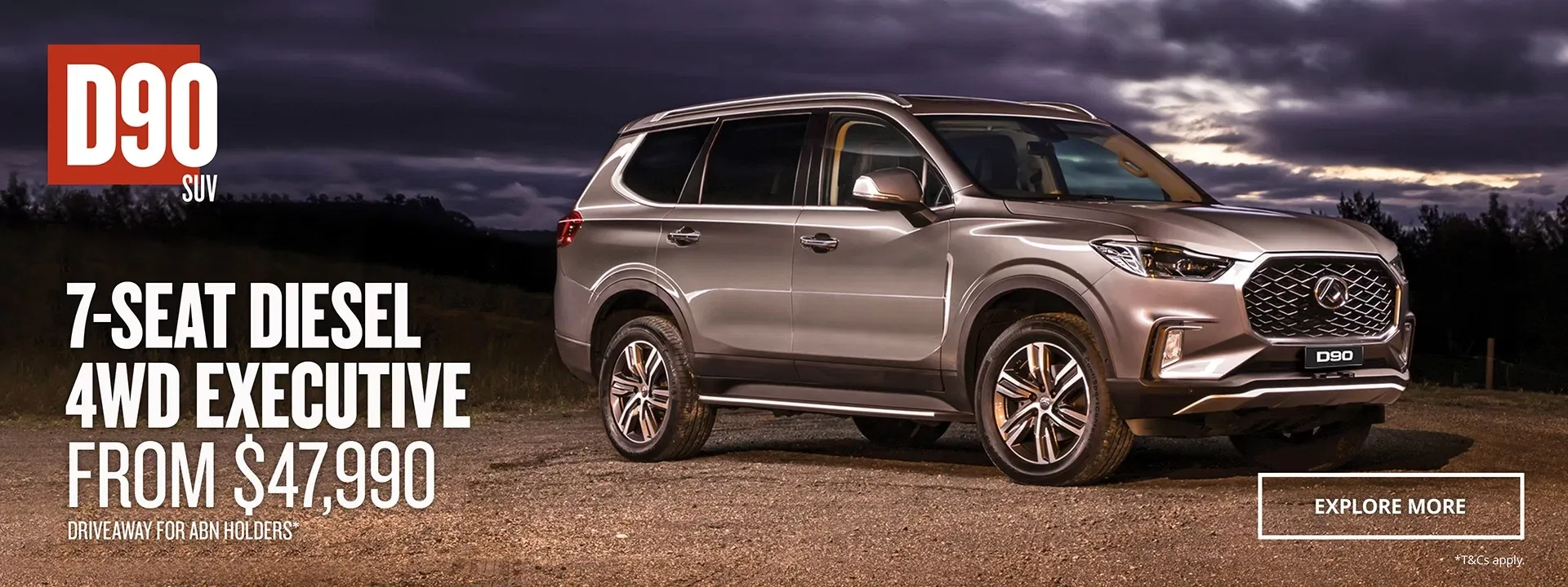 LDV D90 SUV