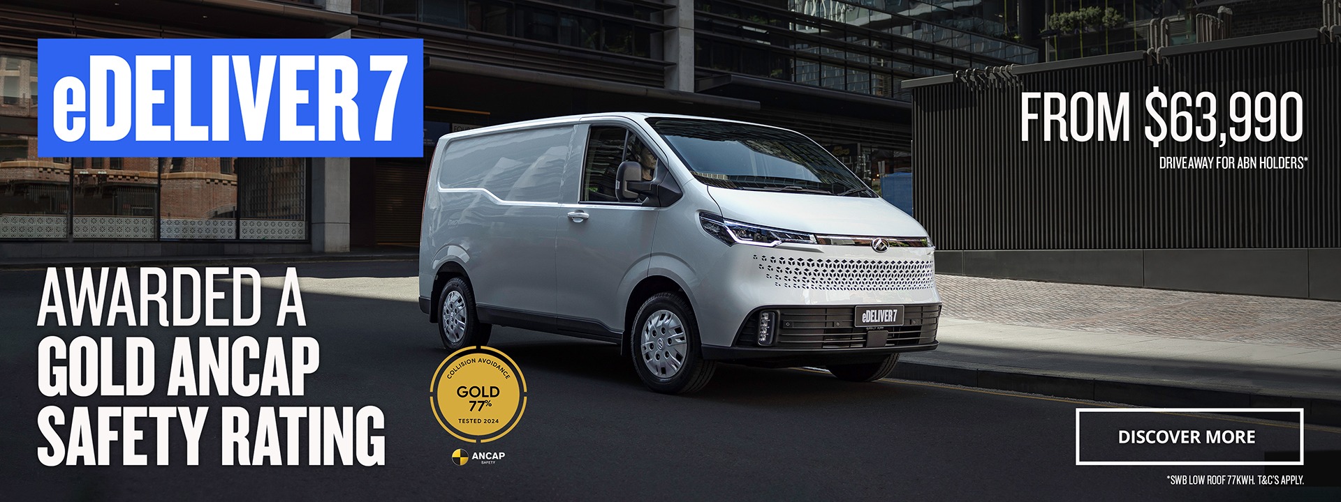 LDV New All-Electric One Tonne Van